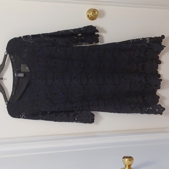 Alfani Womens Petite Solid Twist Neck Top Black Size Petite Small main image 0